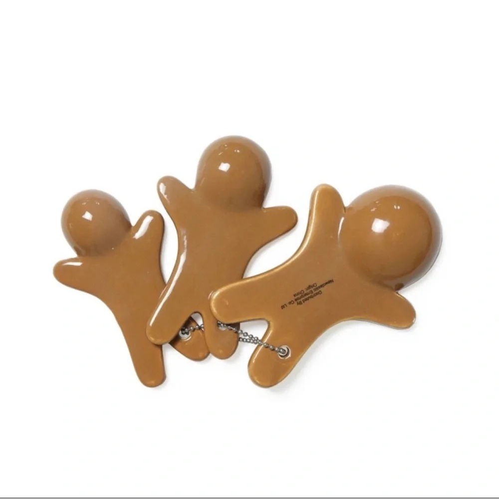 Target Bullseye Playground Ceramic Gingerbread Man Measuring Spoons